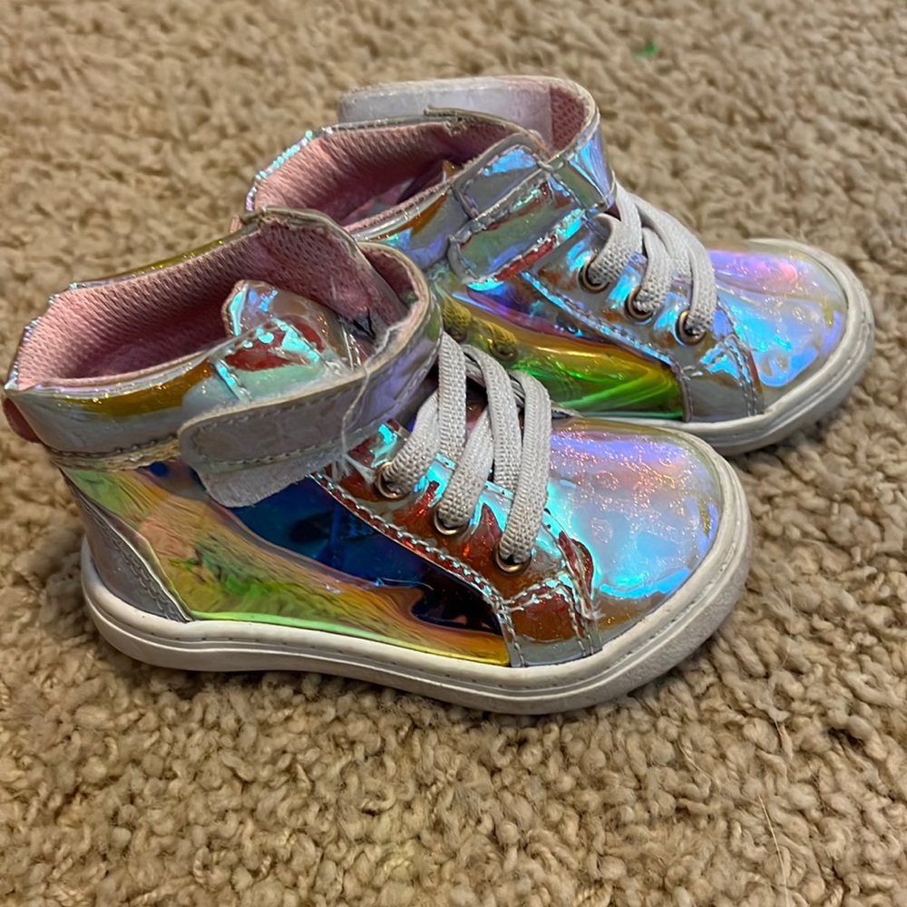 Toddler girls size 6 shoes OBO